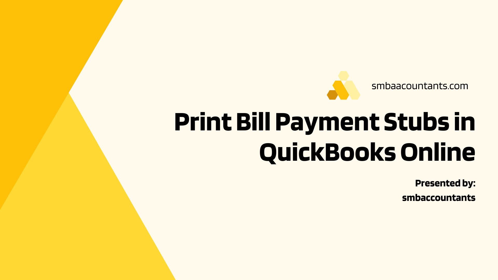 Effortlessly Print Bill Payment Stubs in QuickBooks Online