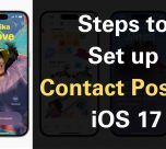 Setting Up a Contact Poster for a Contact on iPhone in iOS 17
