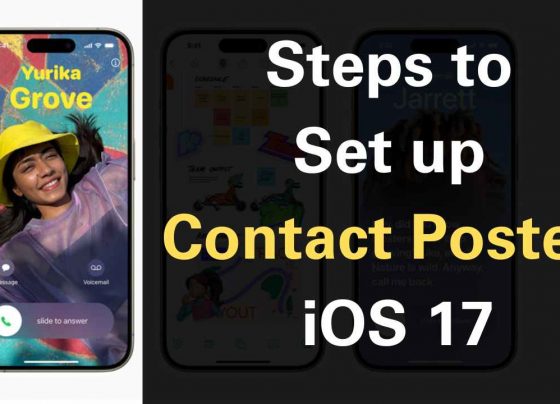 Setting Up a Contact Poster for a Contact on iPhone in iOS 17