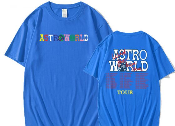 Travis Scott Astro World Tour Oversized T Shirt