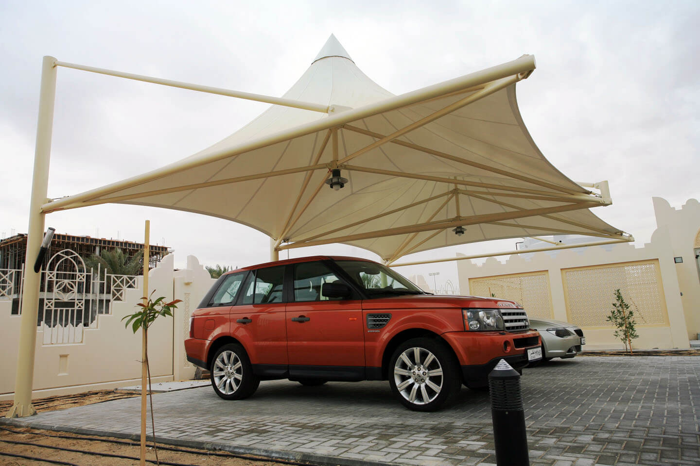 Aluminum Car Parking Shades: Combining Functionality and Style in Dubai