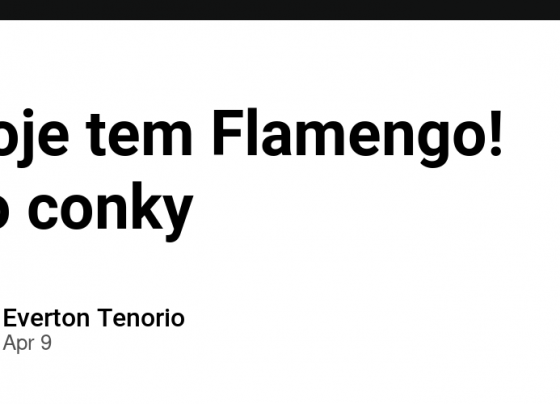 Hoje tem Flamengo! no conky