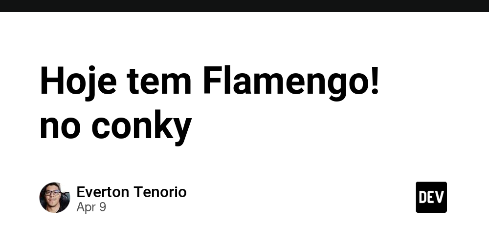 Hoje tem Flamengo! no conky