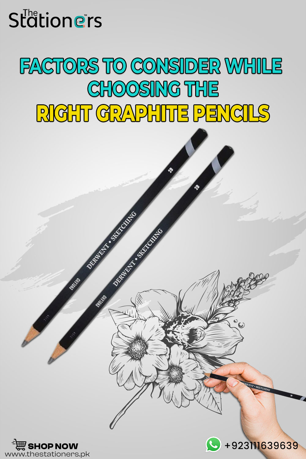 Factors to Consider While Choosing the Right Graphite Pencils