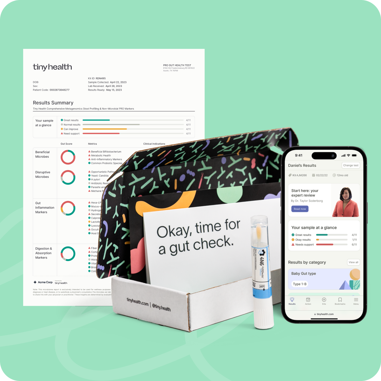 Tiny Health Secures $8.5M for At-Home Gut Microbiome Testing