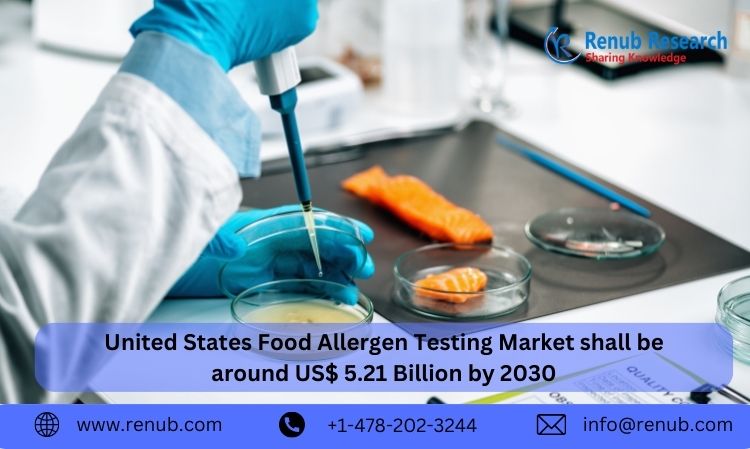 United States Food Allergen Testing Market shall be around US$ 5.21 Billion by 2030 | Renub Research