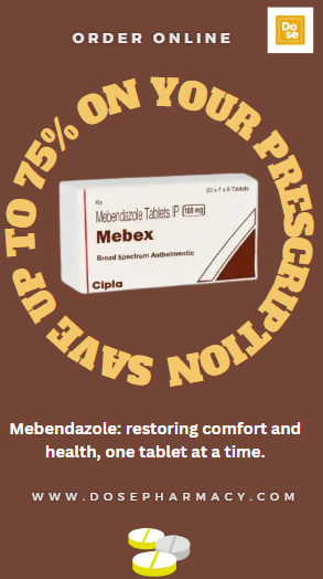 The Role of Mebex 100mg in Treating Intestinal Worms