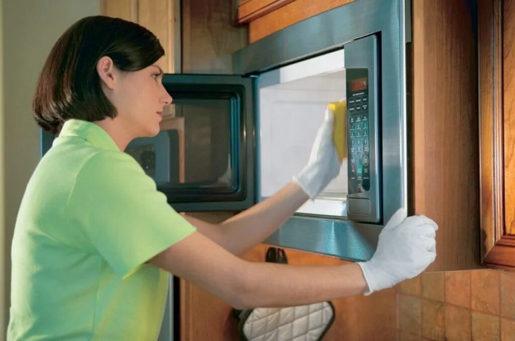 How To Remove Burnt Odor From Microwave Oven