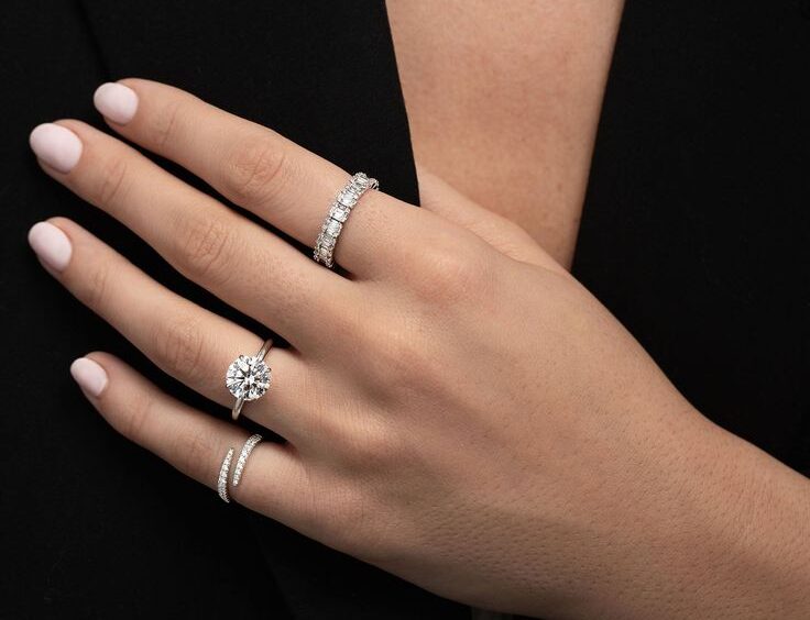 Moissanite Engagement Rings