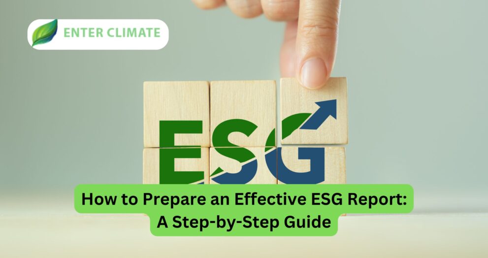 How to Prepare an Effective ESG Report A Step-by-Step Guide