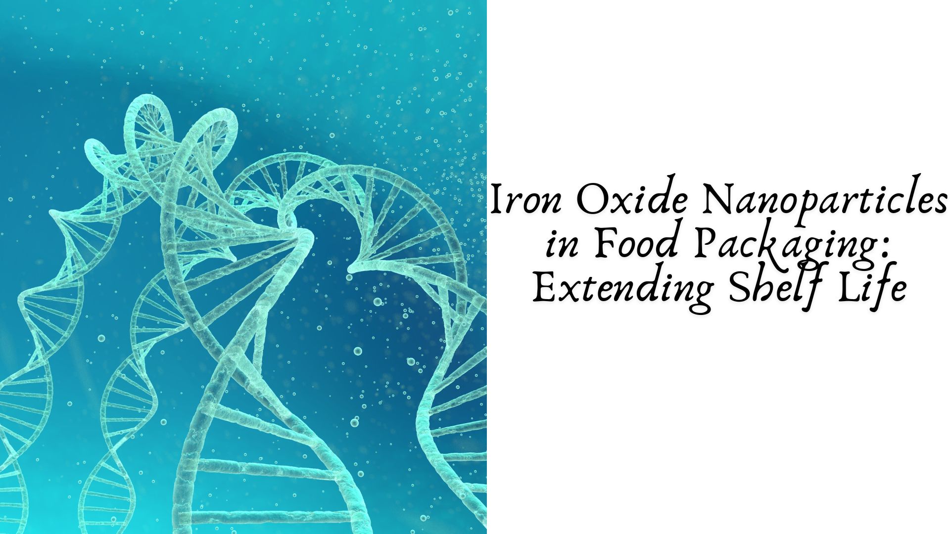 Iron Oxide Nanoparticles in Food Packaging: Extending Shelf Life