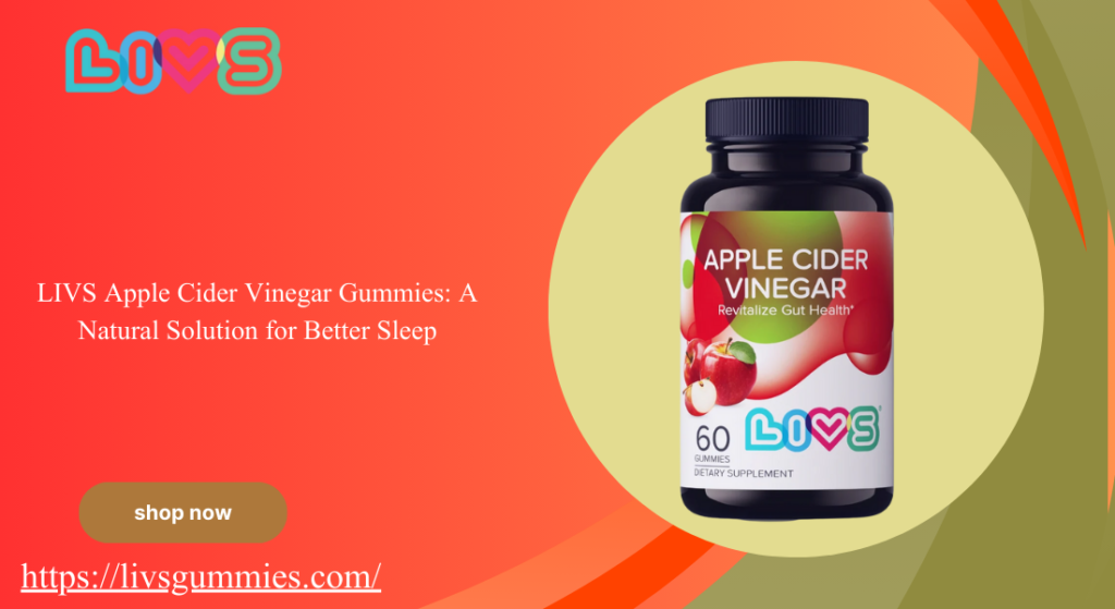 livs apple cider vinegar 60 gummies