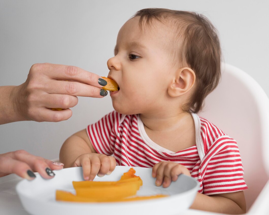 baby weight gain food