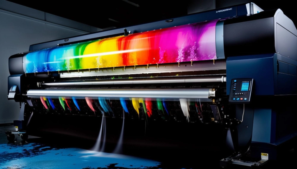 What are the types of flex printing?