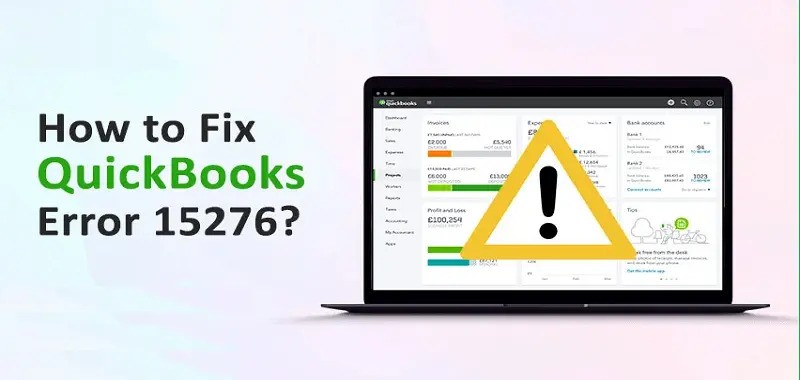 quickbooks error code 15276