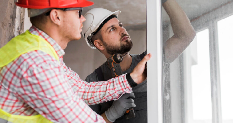 Sliding door installation