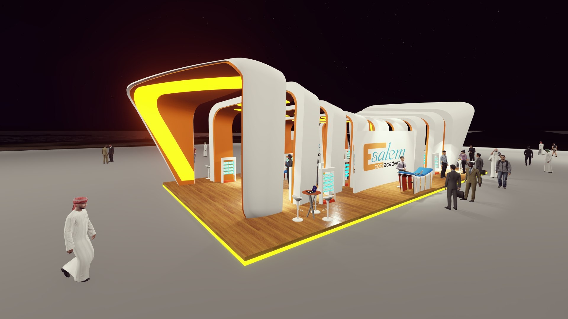exhibition stand design and construction in Amsterdam