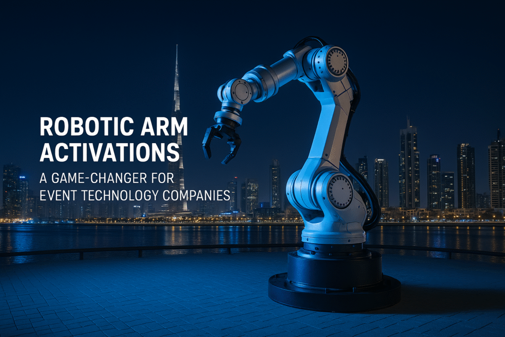 Robotic Arm Activations: Elevating Experiences in the Event Technology Industry