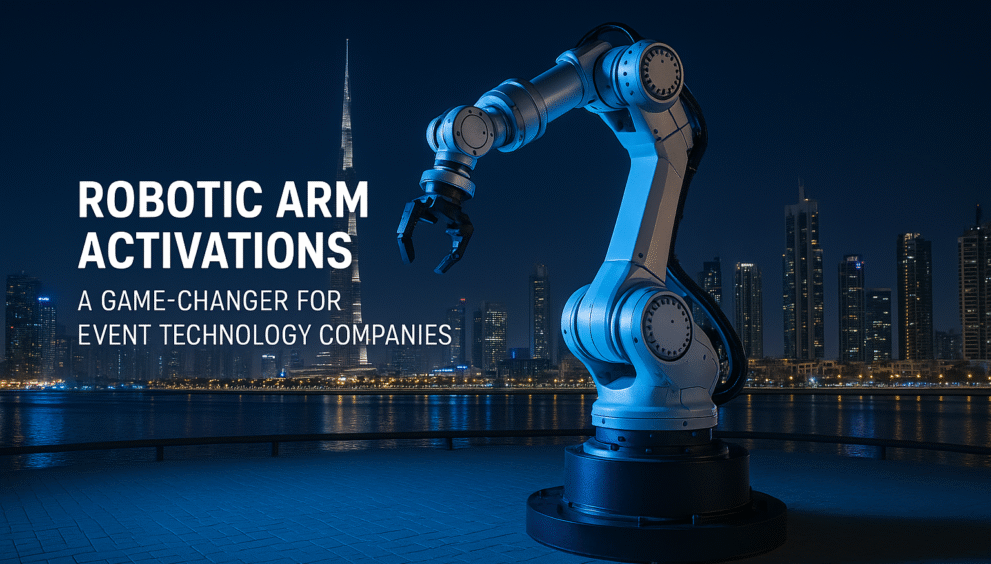 Robotic Arm Activations: Elevating Experiences in the Event Technology Industry
