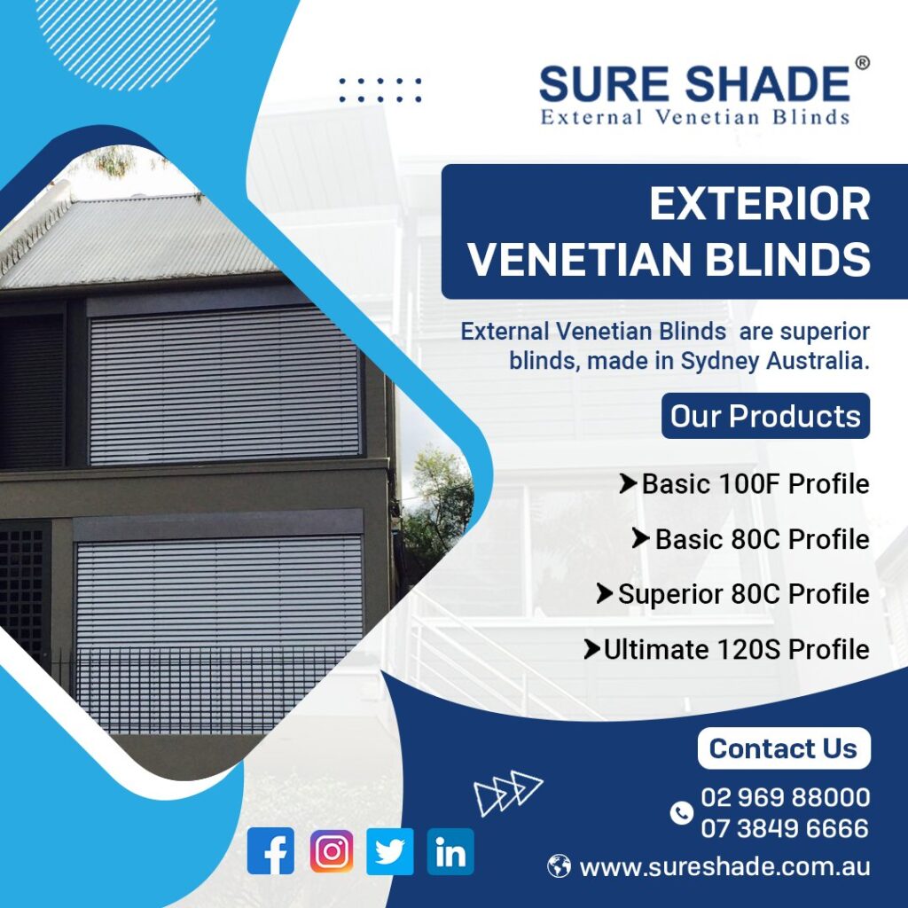 external venetian blinds