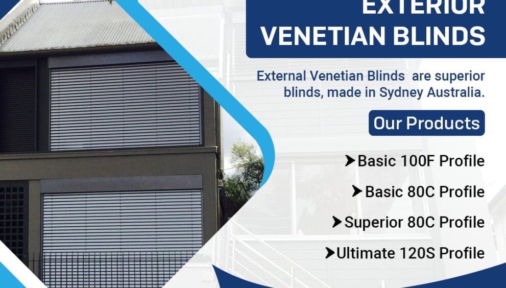 external venetian blinds