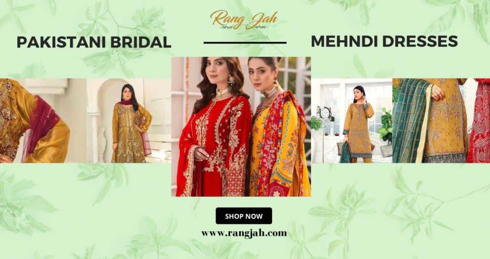 Pakistani Mehndi Dresses (3)