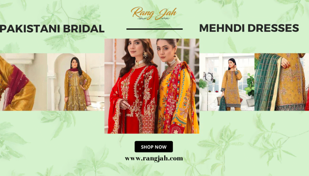 Pakistani Mehndi Dresses (3)