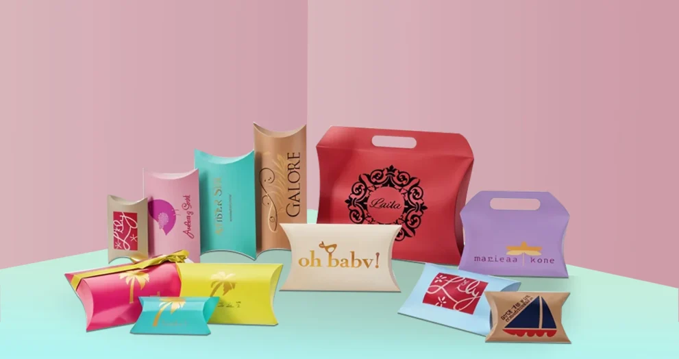 Custom Pillow Boxes