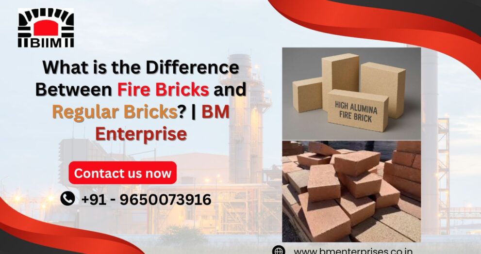 What is the Difference Between Fire Bricks and Regular Bricks BM Enterprise
