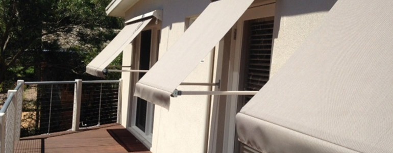pivot arm awnings