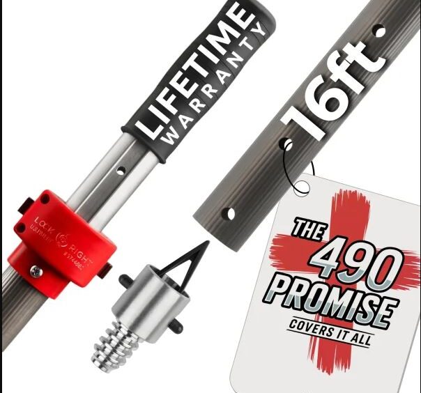 swimming pool extension pole