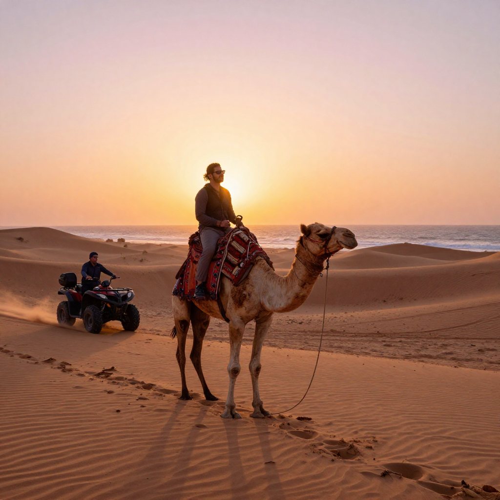 Sunset Tour in Essaouira: Camels, Quads & Ocean Views