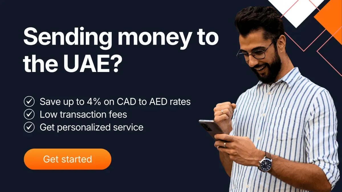 CAD to AED exchange rates cta