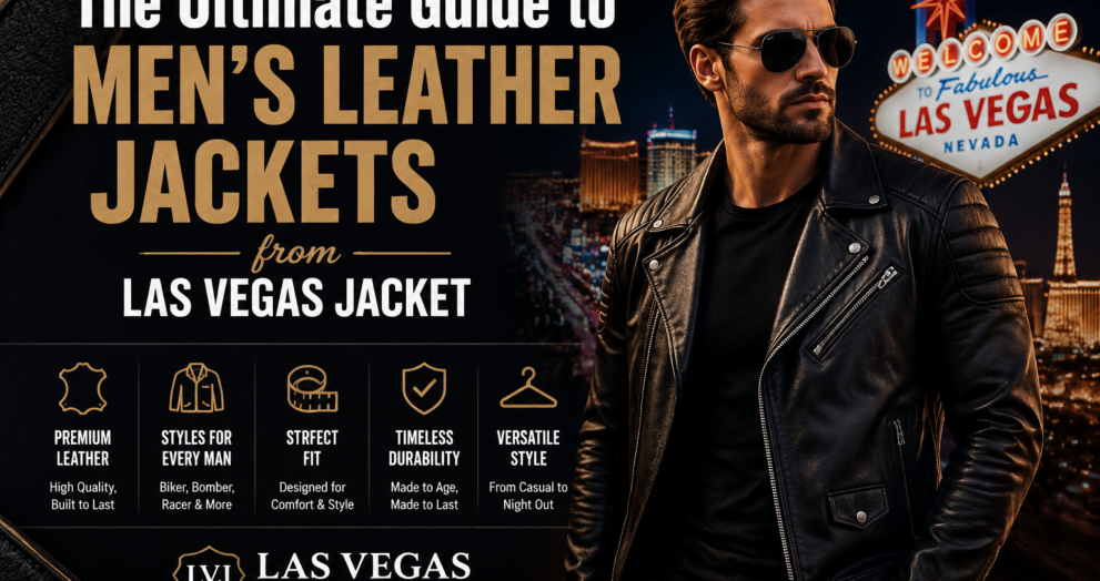 The Ultimate Guide to Men’s Leather Jackets from Las Vegas Jacket