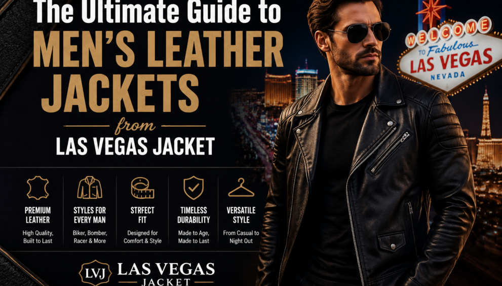 The Ultimate Guide to Men’s Leather Jackets from Las Vegas Jacket
