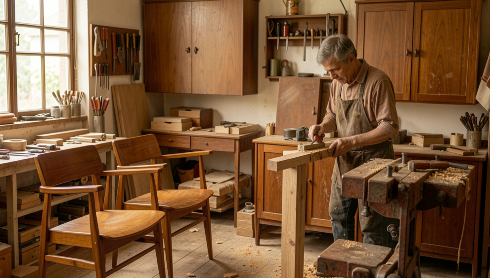 Professional Restoration Benefits for Vintage Wood Furniture