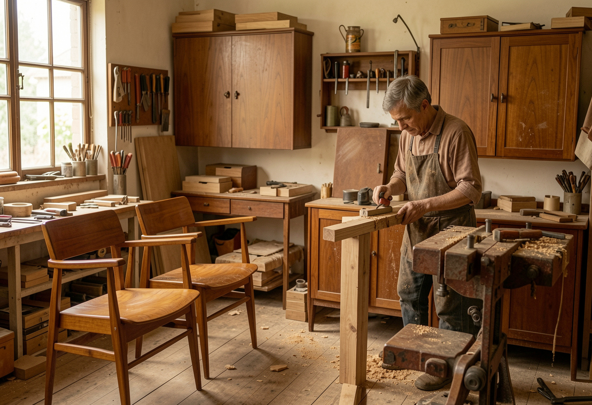 Professional Restoration Benefits for Vintage Wood Furniture