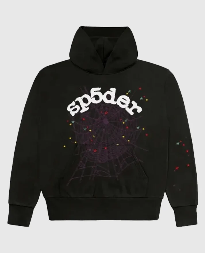 SP5DER_Web_Suit_Black_Hoodie
