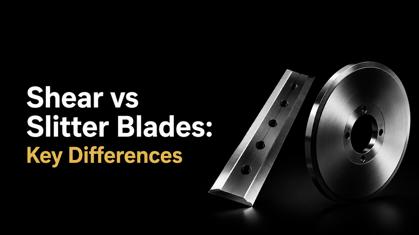 Shear vs Slitter Blades