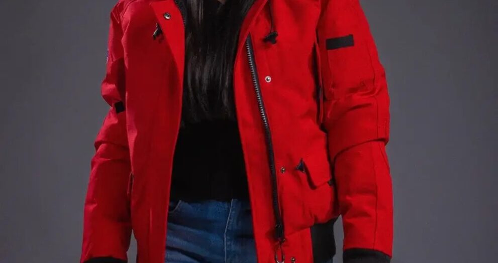 Aria Women Red Doudoune