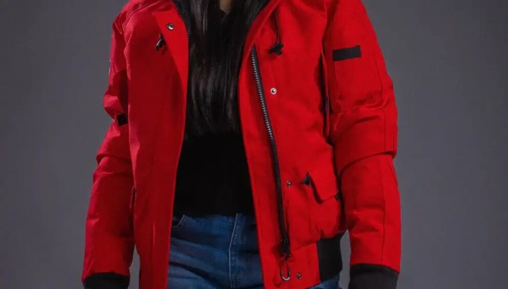 Aria Women Red Doudoune