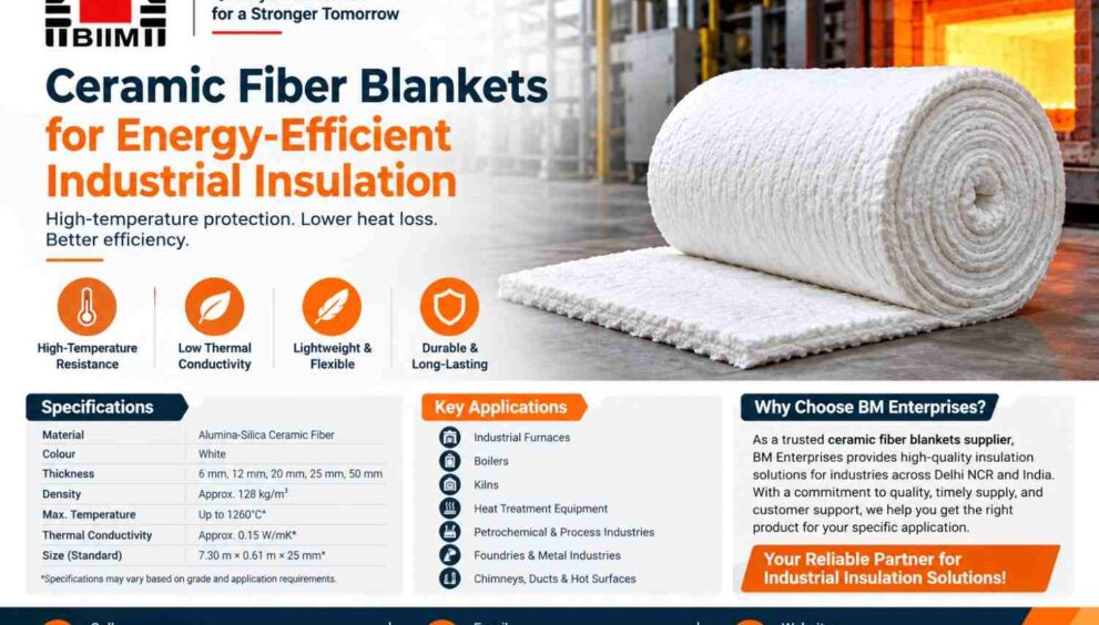 Ceramic Fiber Blankets for Energy-Efficient Industrial Insulation